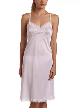 10803 46 24 White Vanity Fair Lace Trimmed Full Slip