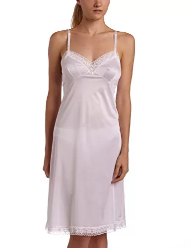 10803 46 24 White Vanity Fair Lace Trimmed Full Slip