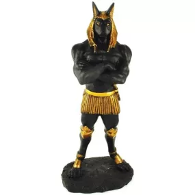 12" Proud Anubis Statue