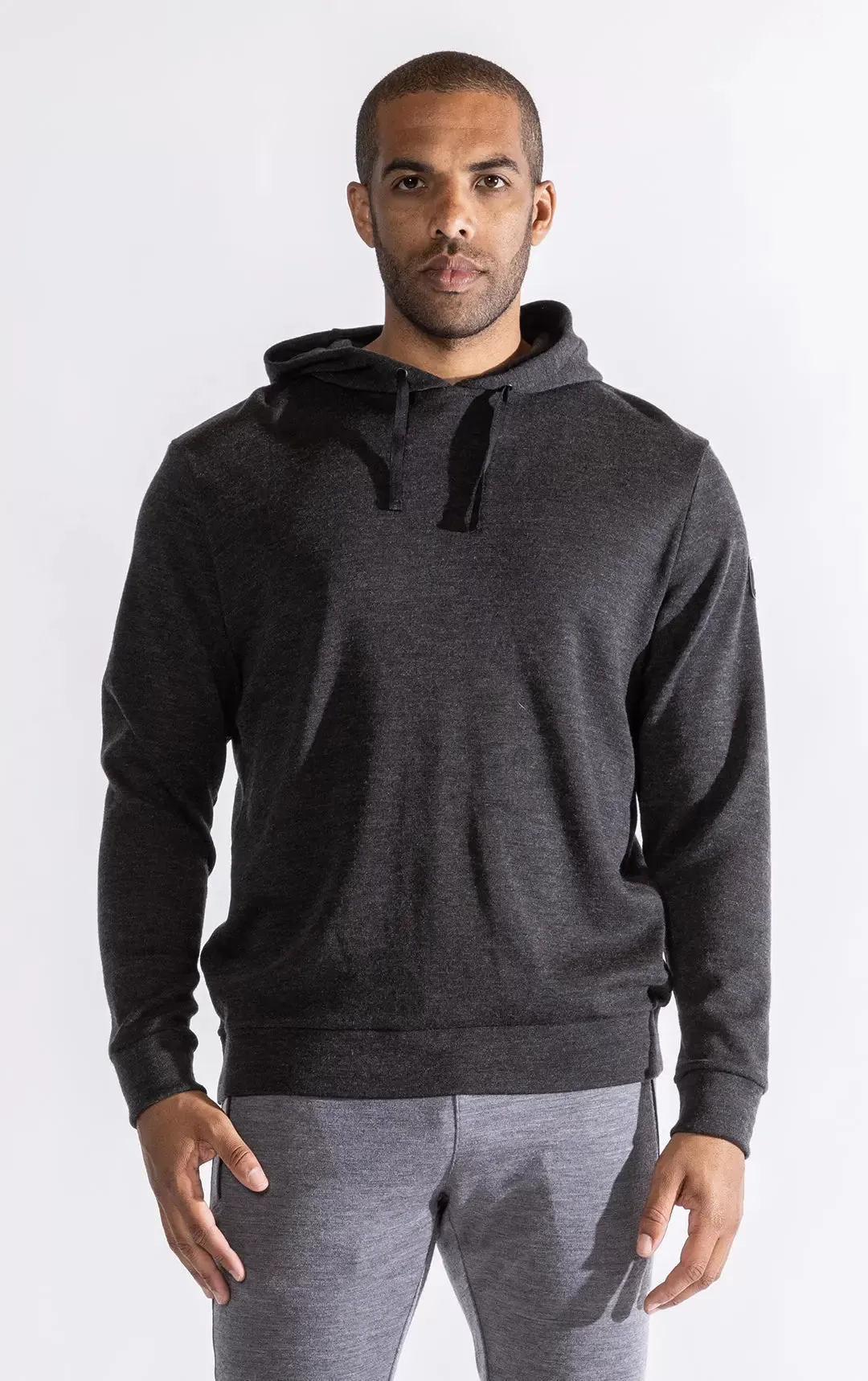 320GSM MERINO HOODED PULLOVER