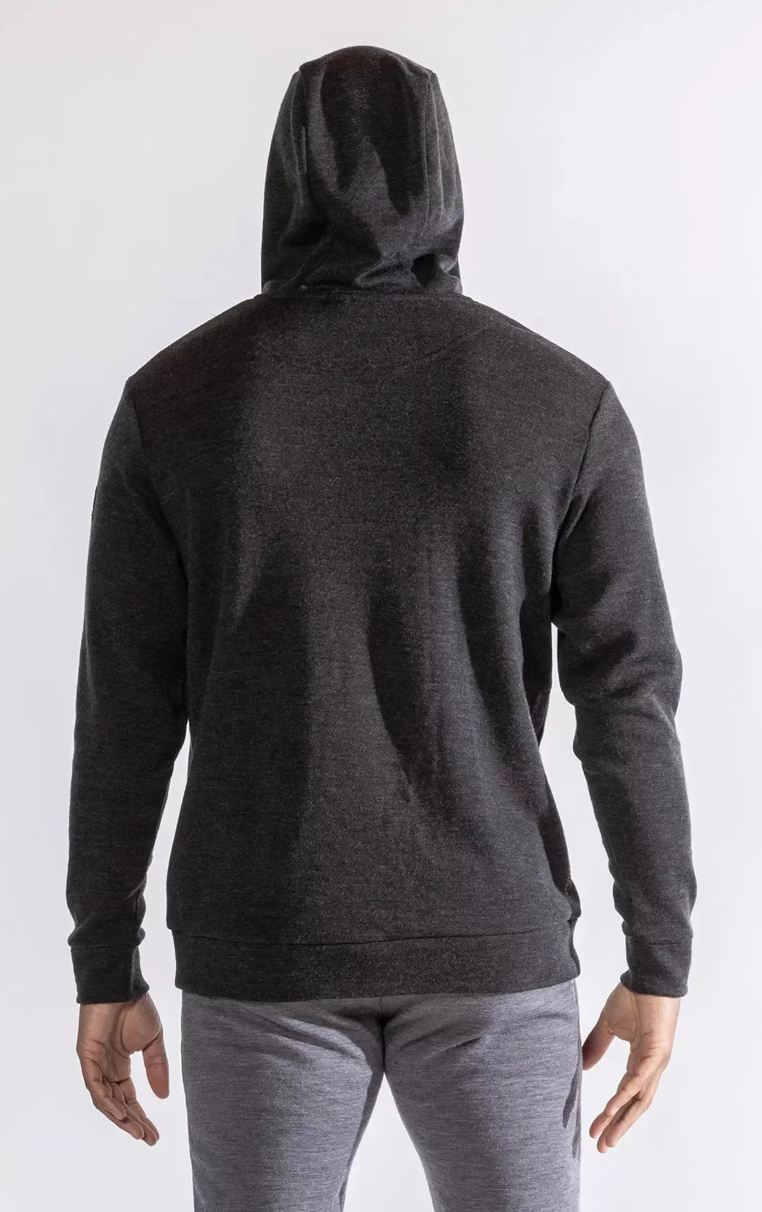 320GSM MERINO HOODED PULLOVER