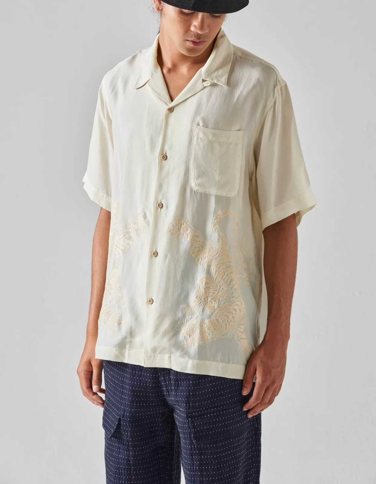 5100 Take Tora Summer Shirt Ecru