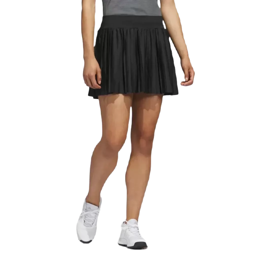 Adidas Ultimate365 Tour Pleated 15-Inch Skort - Black