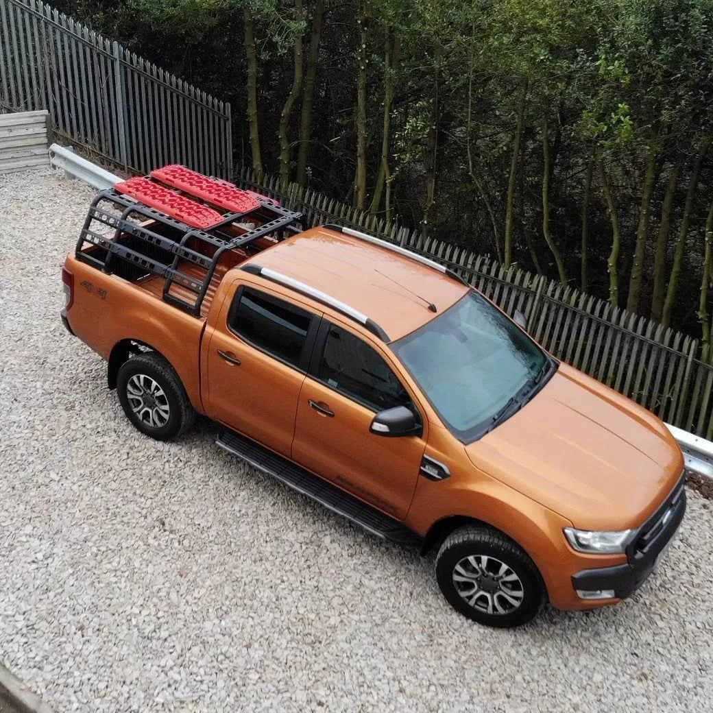 Adjustable Expedition Load Bed Rack Frame System for Ford Ranger 2012 