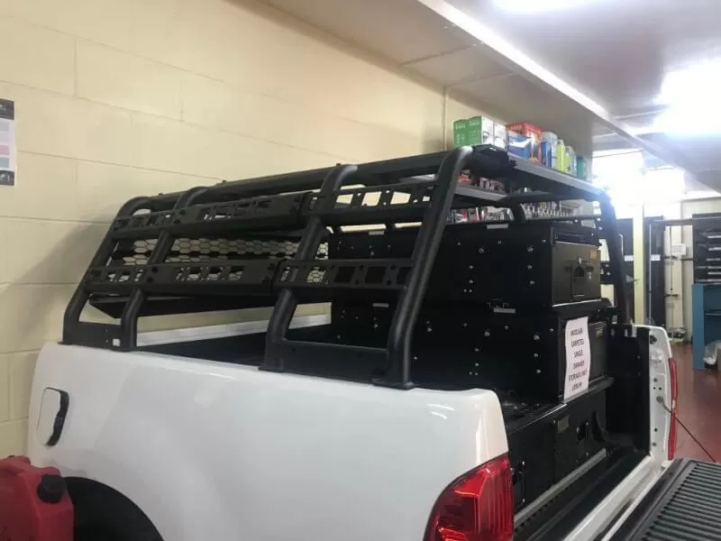 Adjustable Expedition Load Bed Rack Frame System for Ford Ranger 2012 