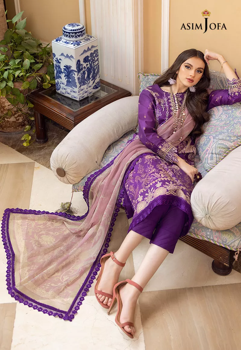 AJAA-15 EMBROIDERED LAWN 3 PCS