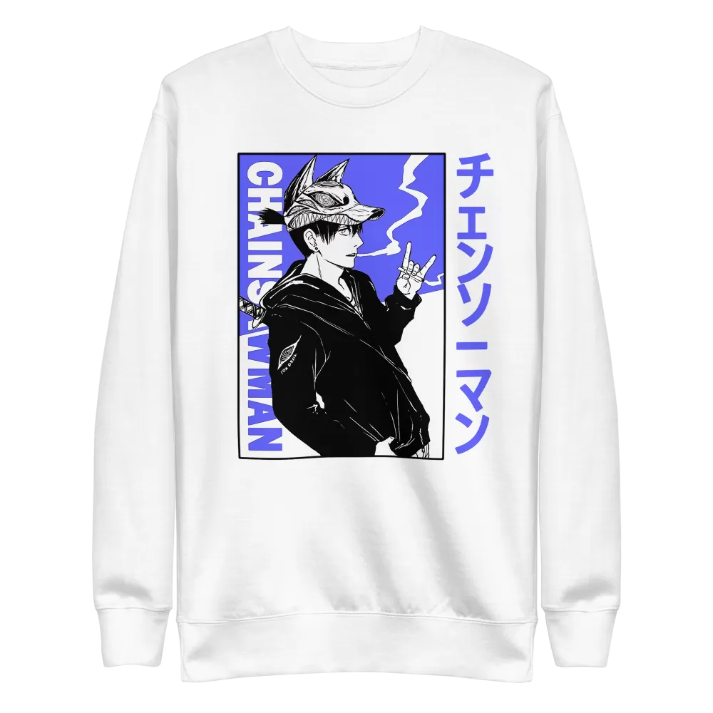 Aki Crewneck Sweatshirt Chainsaw Man