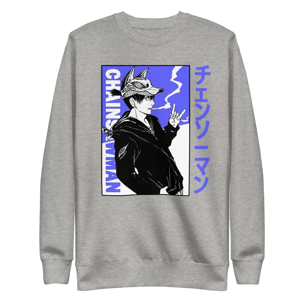 Aki Crewneck Sweatshirt Chainsaw Man