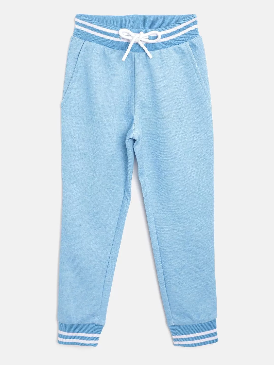 Alcis Girls Blue Solid Joggers