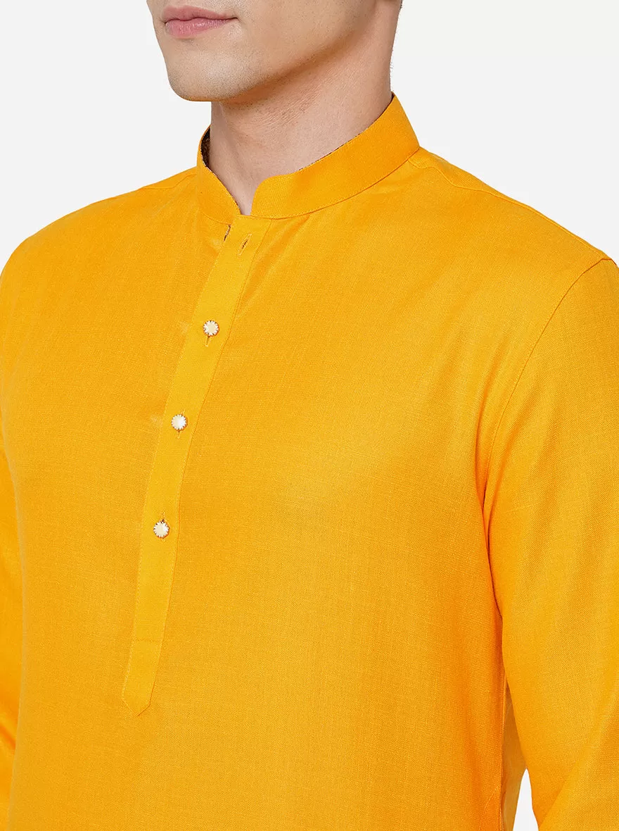 Amber Yellow Kurta | Azania