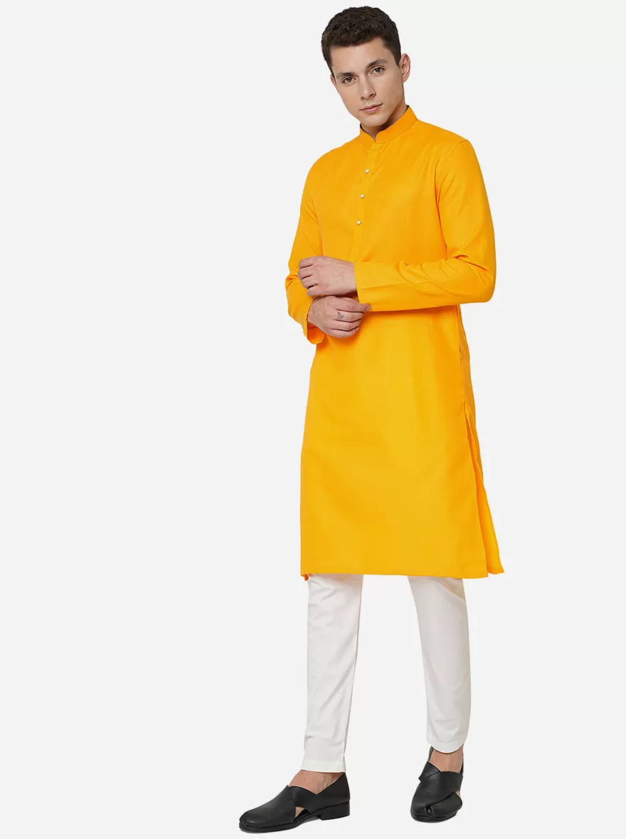 Amber Yellow Kurta | Azania