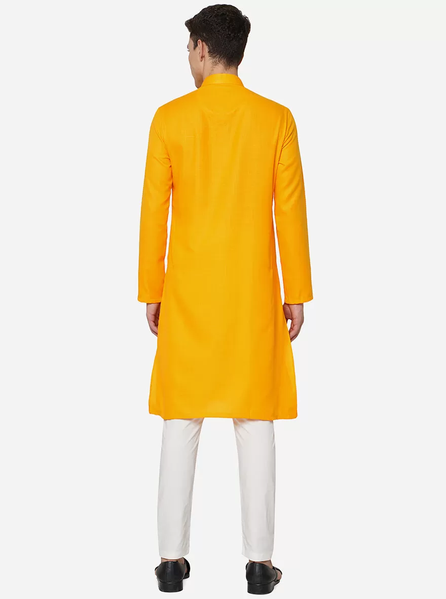 Amber Yellow Kurta | Azania