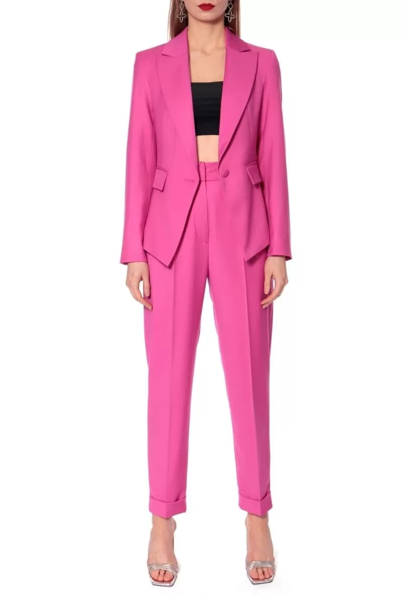 ANGELA VERY BERRY BLAZER