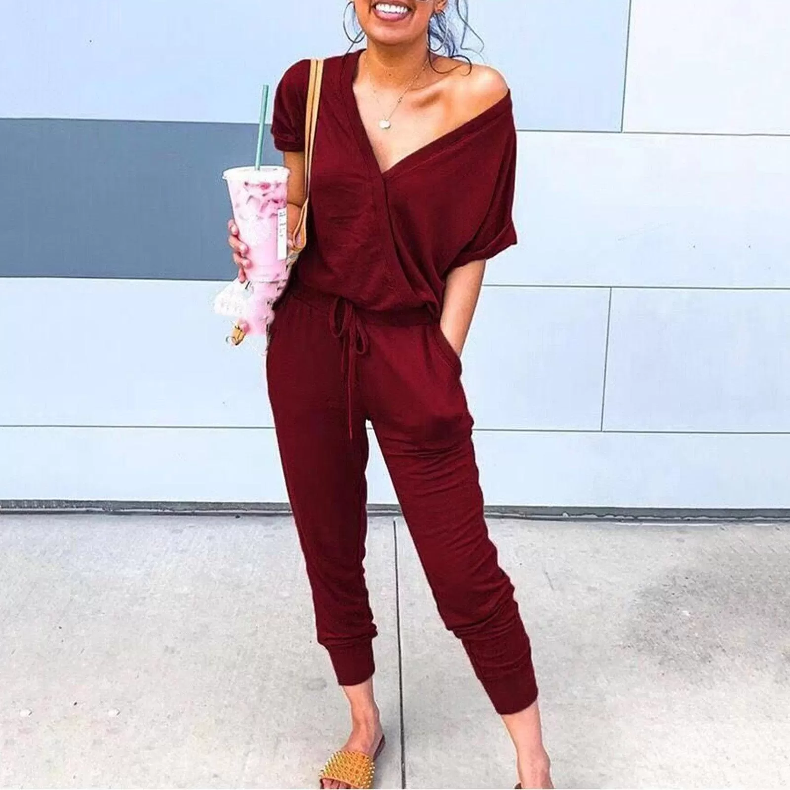 ANN’S ANKLE PANT JUMPSUIT