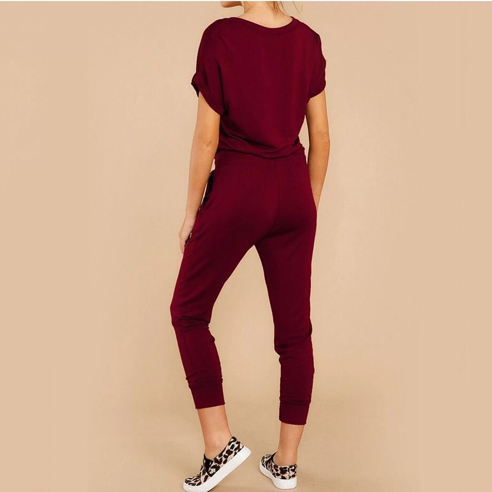 ANN’S ANKLE PANT JUMPSUIT