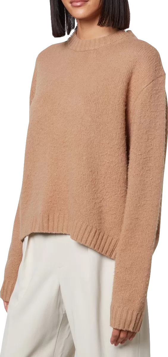 AXEL ARIGATO Beige Camel Beyond Merino Wool And Cashmere-blend Jumper Bnwt UK XS