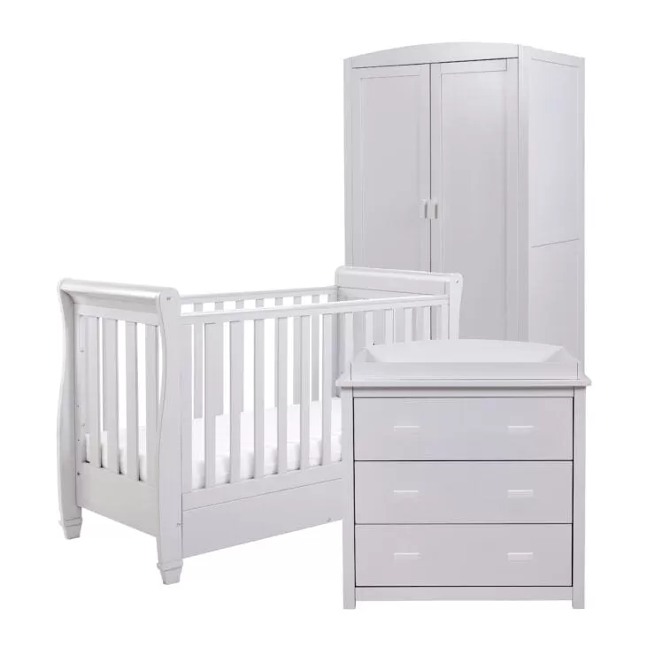 Babymore Eva 3 Piece Room Set - Grey