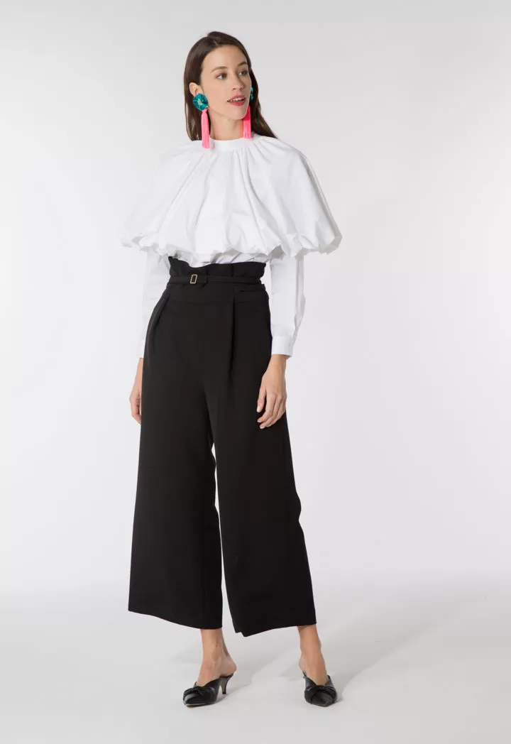 Balloon Yoke Blouse