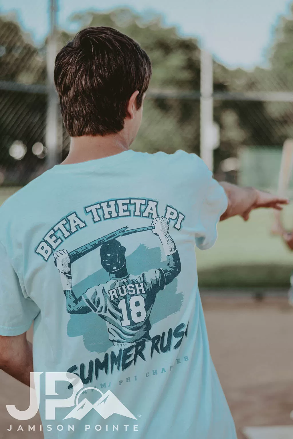 Beta Theta Pi Summer Rush Baseball Tee