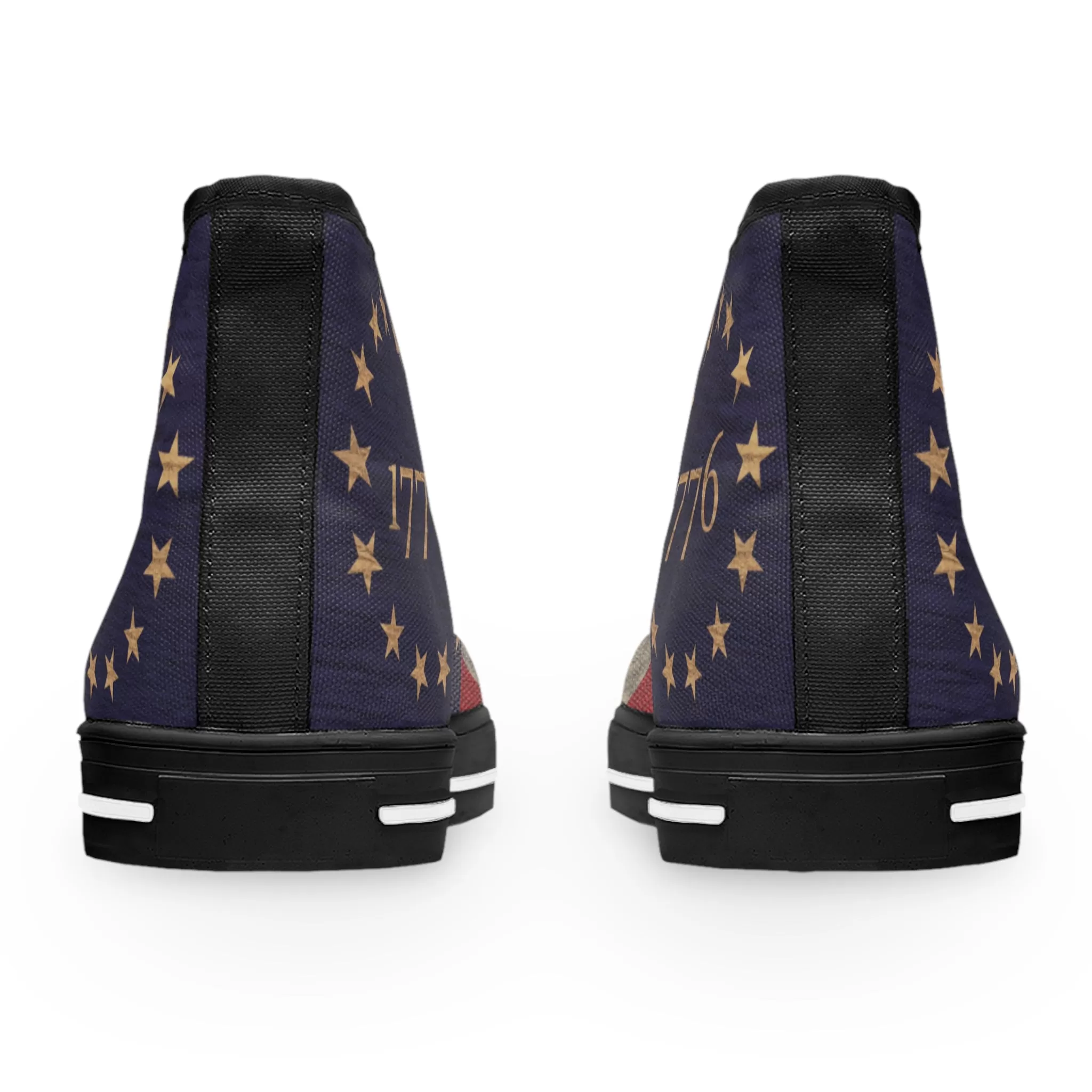 Betsy Ross Flag Women's High Top Sneakers