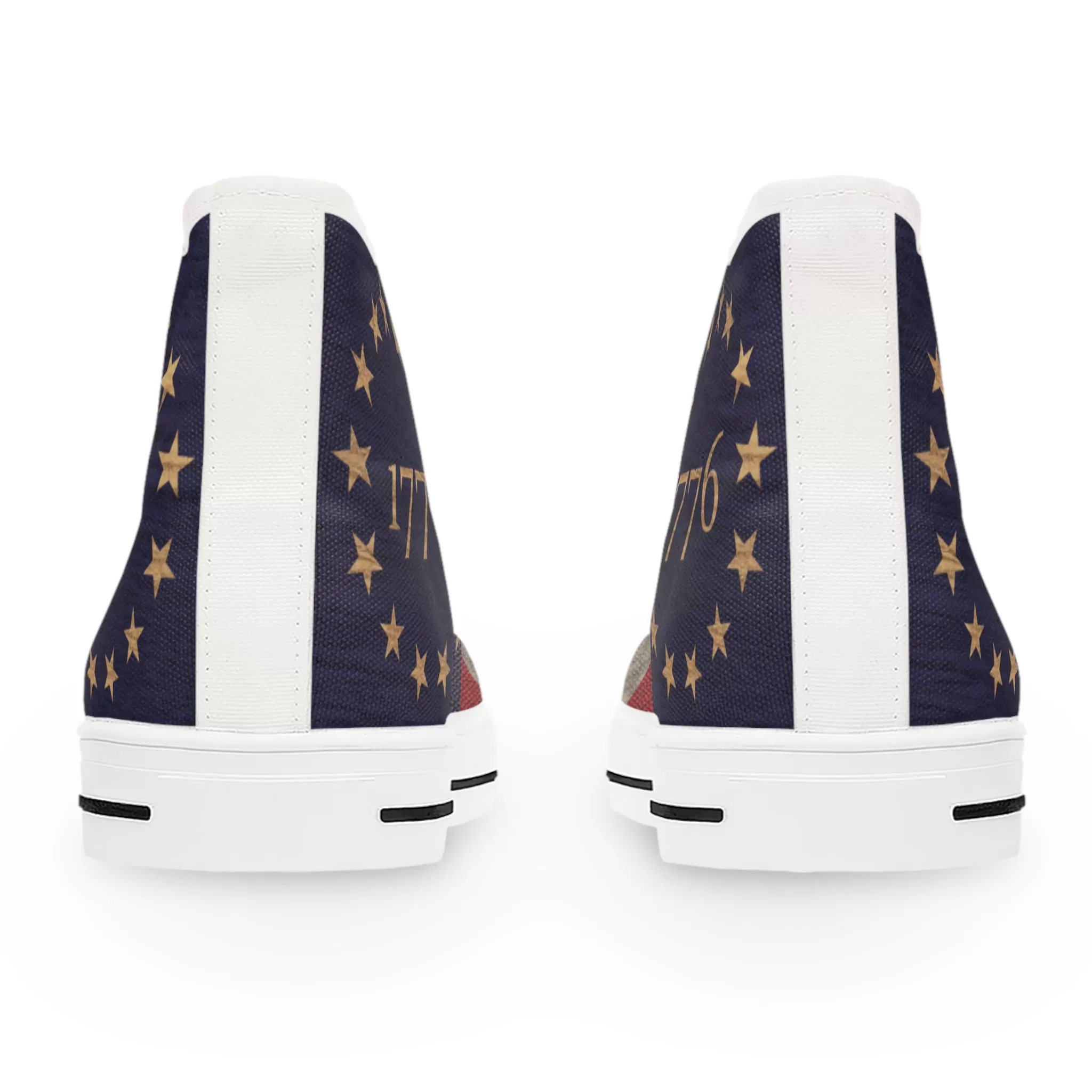 Betsy Ross Flag Women's High Top Sneakers