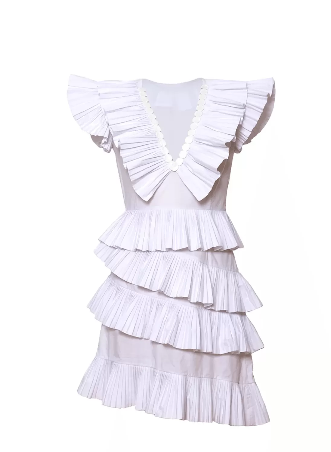 Bjorn Mini Dress in White