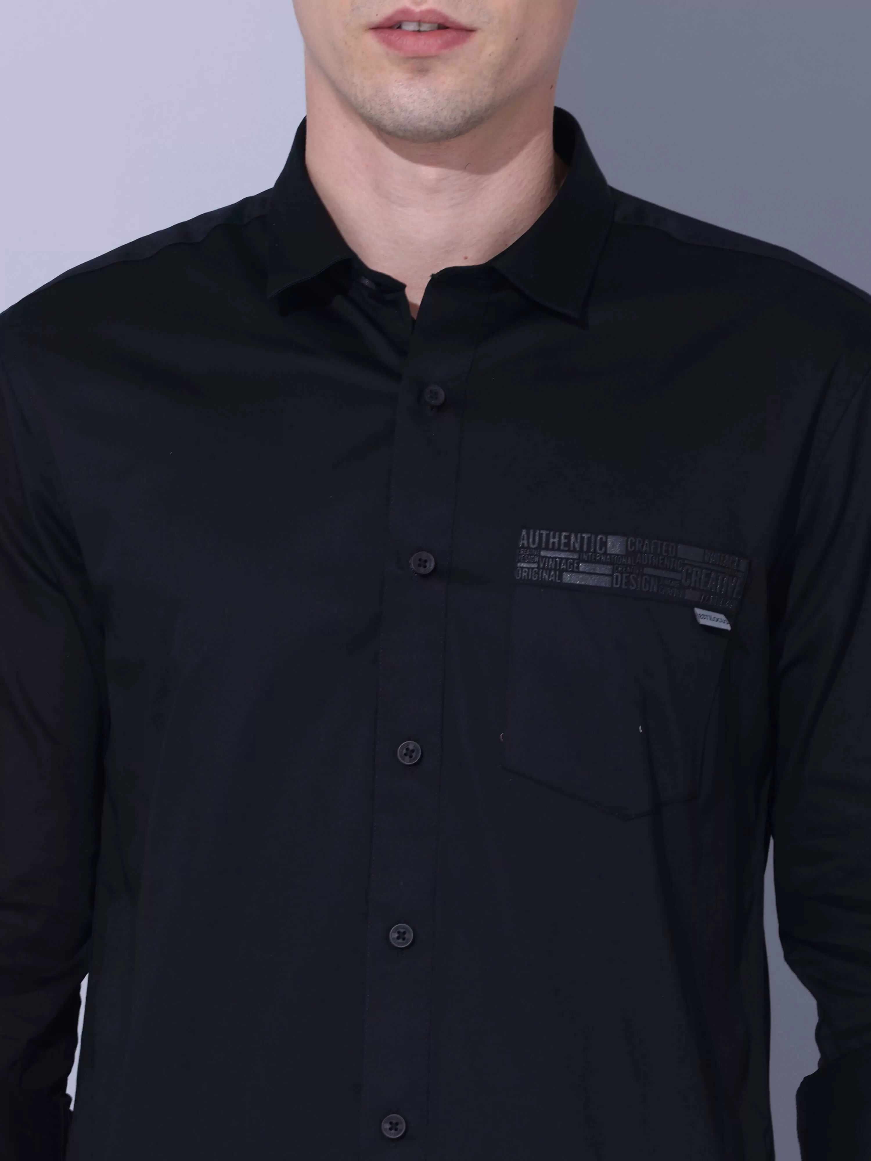 Black Casual Shirt