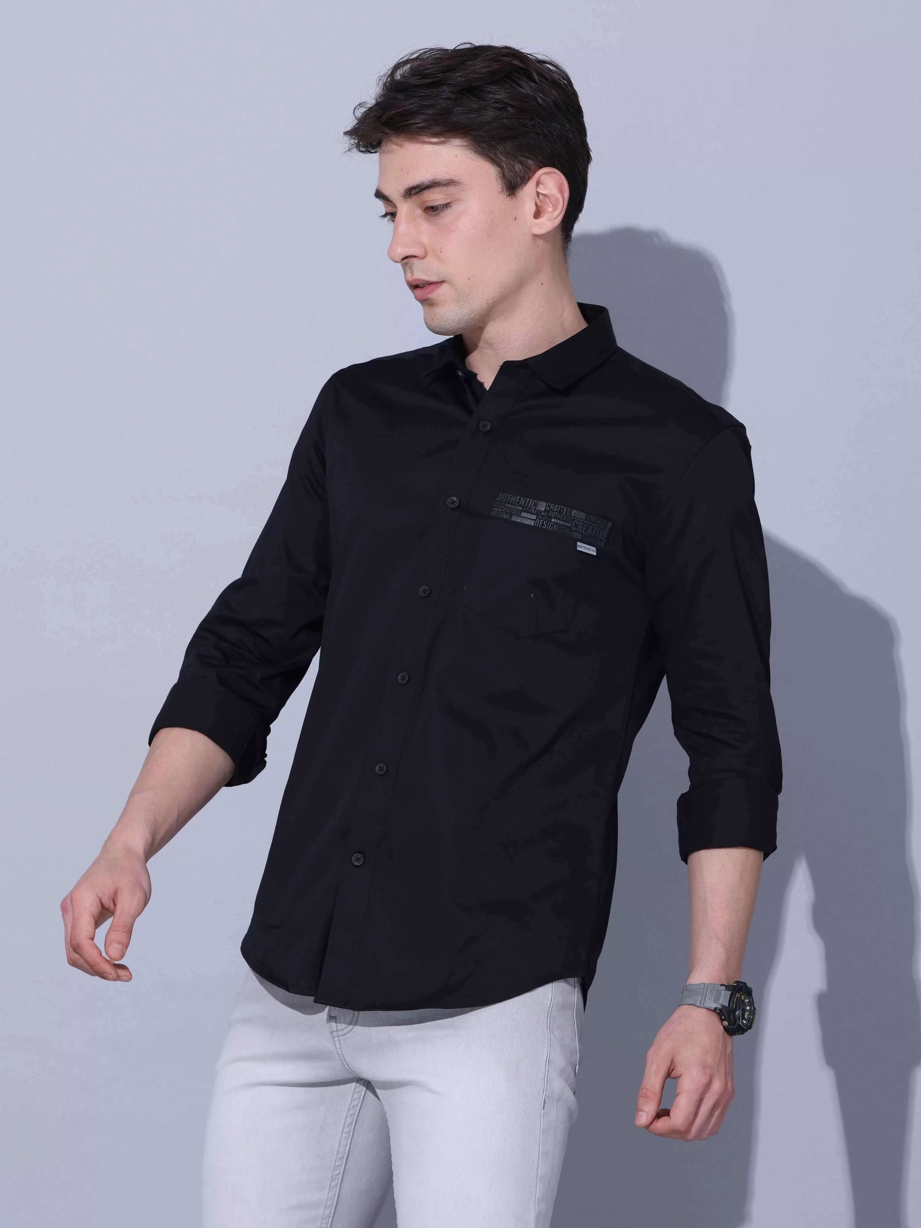 Black Casual Shirt