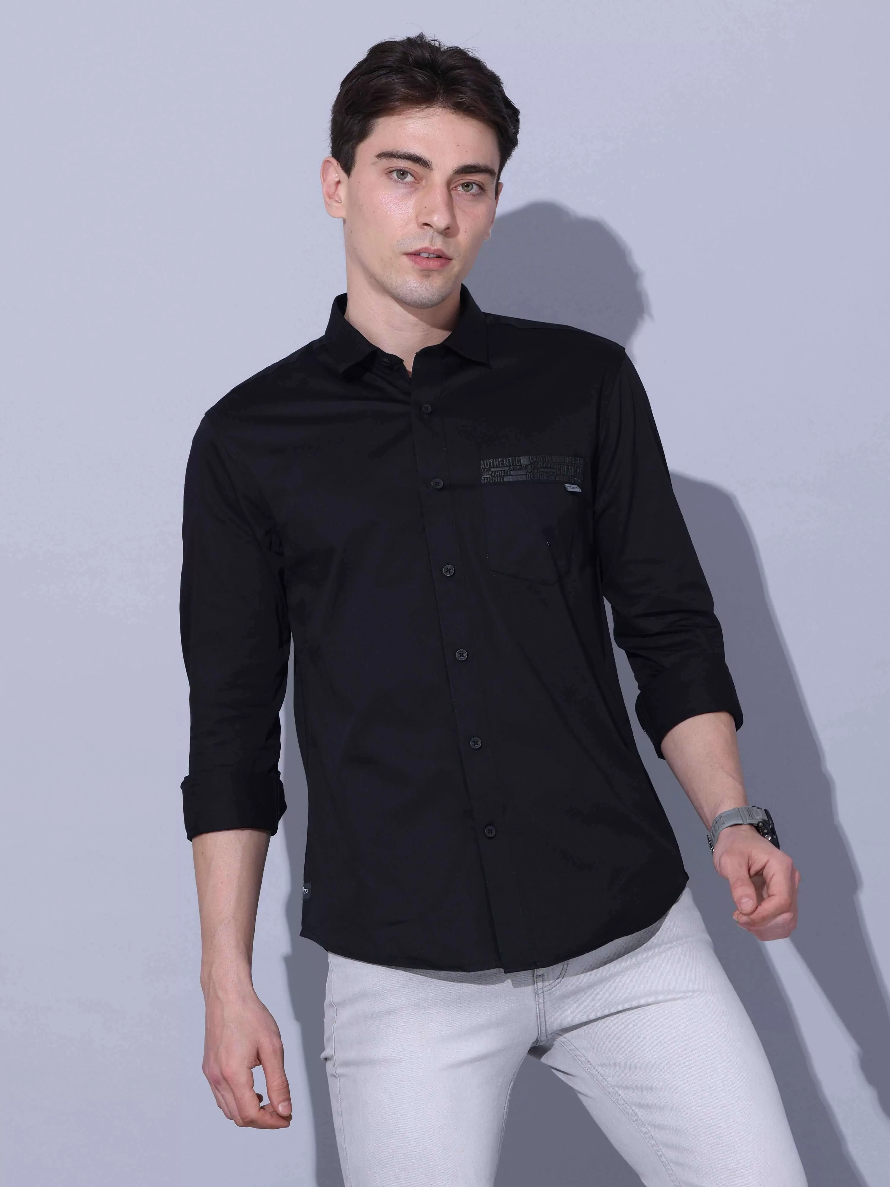 Black Casual Shirt