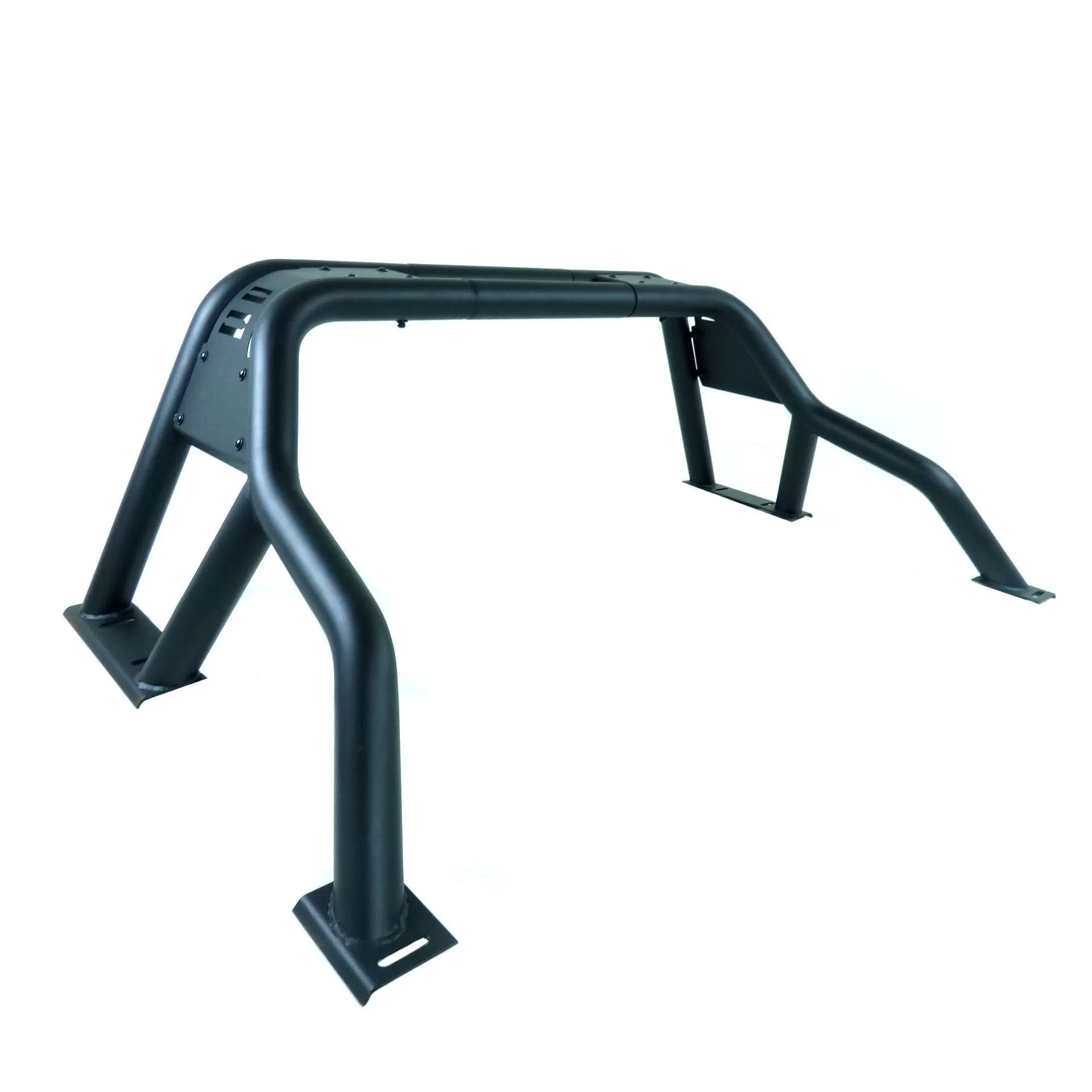 Black Short Arm Roll Sports Bar for the Ford Ranger 2012 