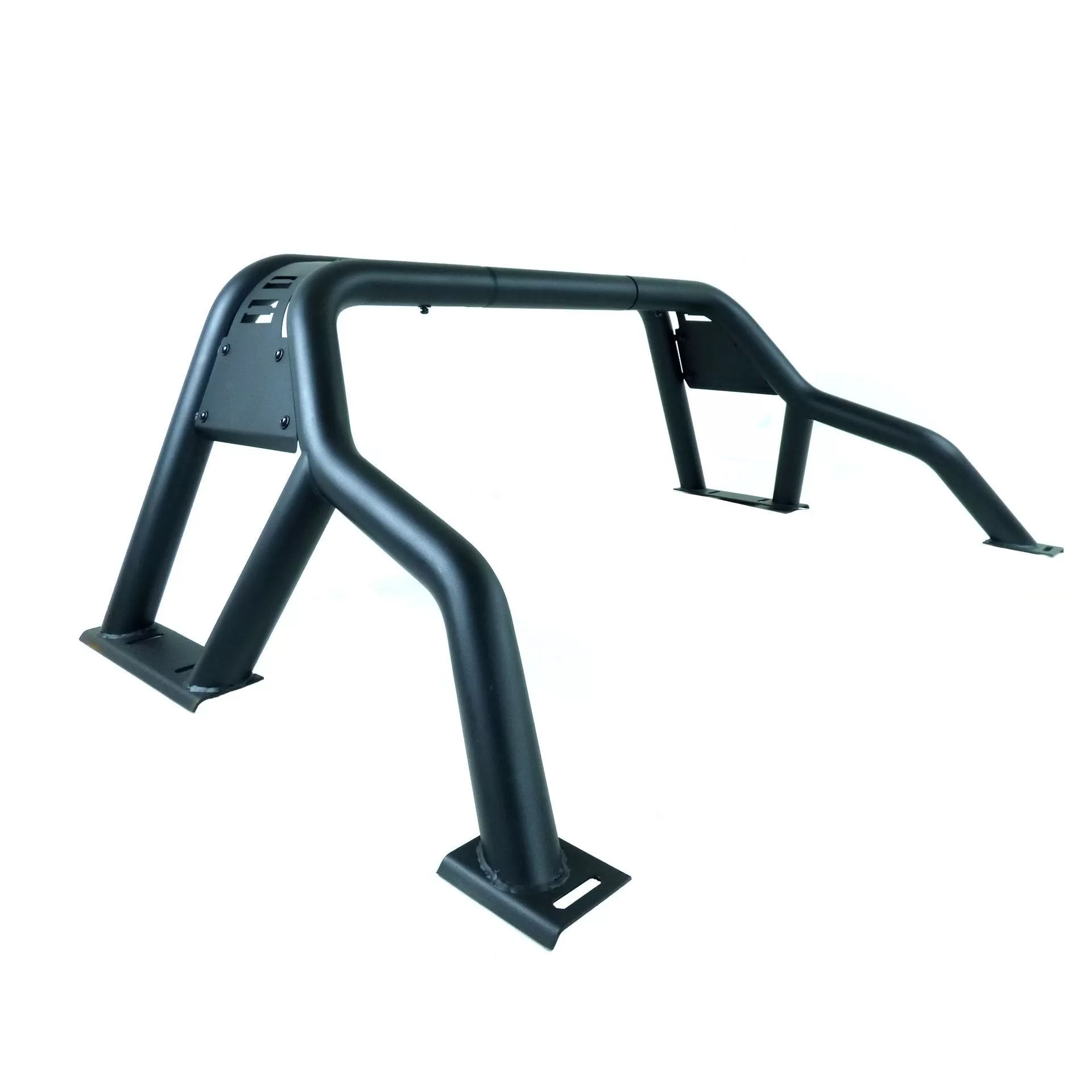 Black Short Arm Roll Sports Bar for the Ford Ranger 2012 