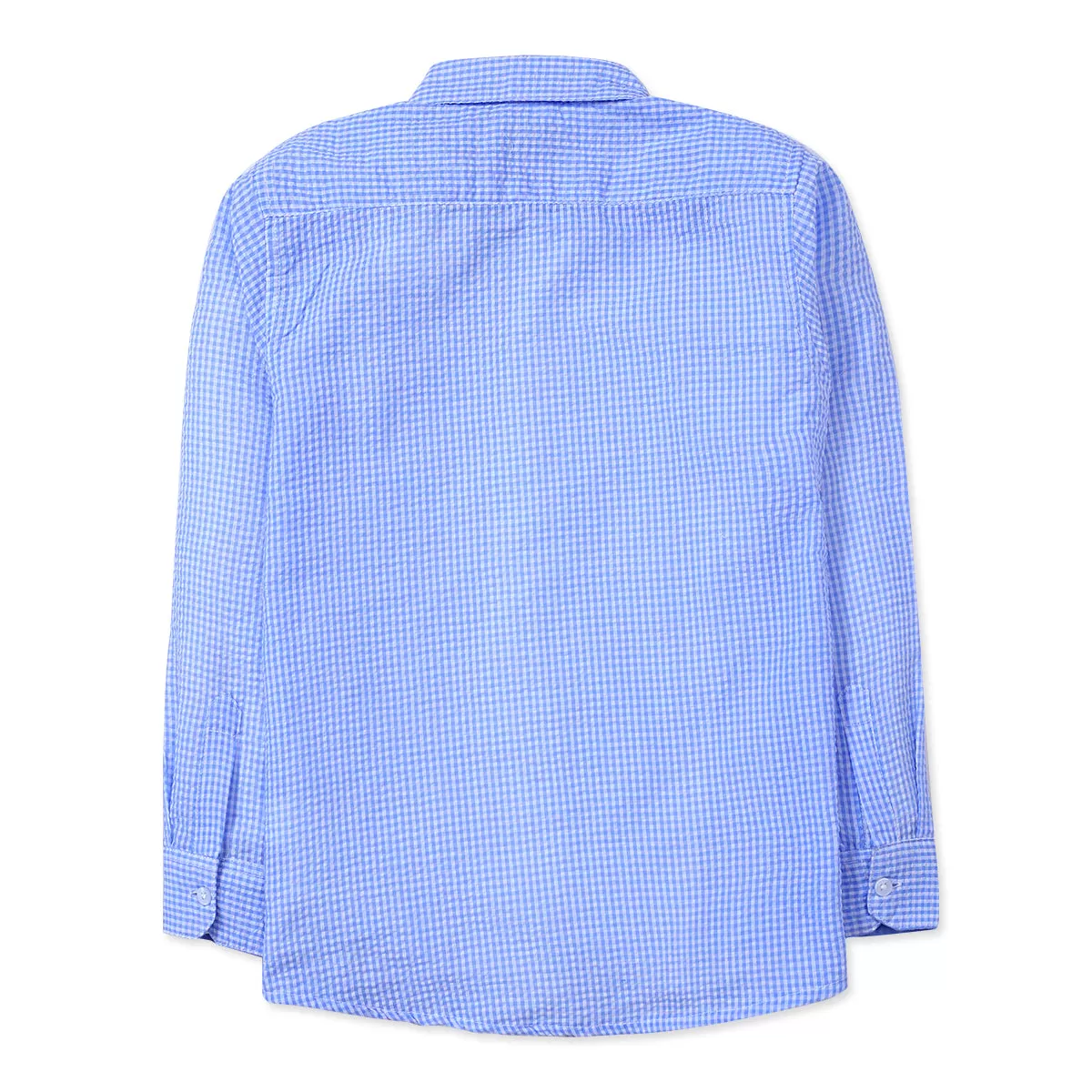 Blue & White Casual Shirt