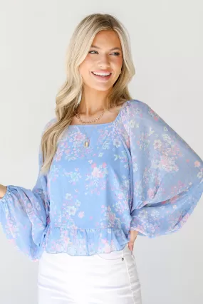 Boldly Blooming Floral Blouse