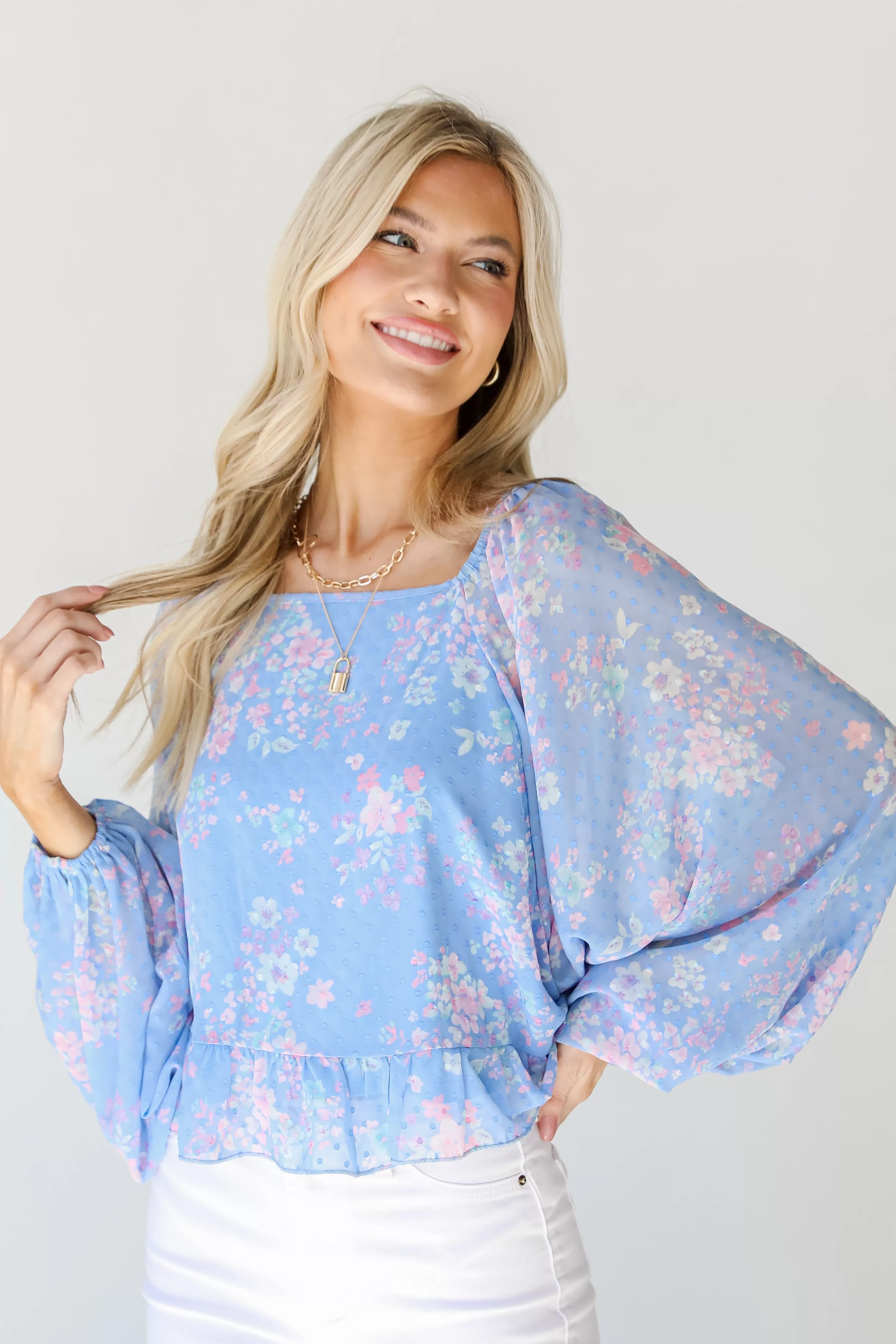 Boldly Blooming Floral Blouse