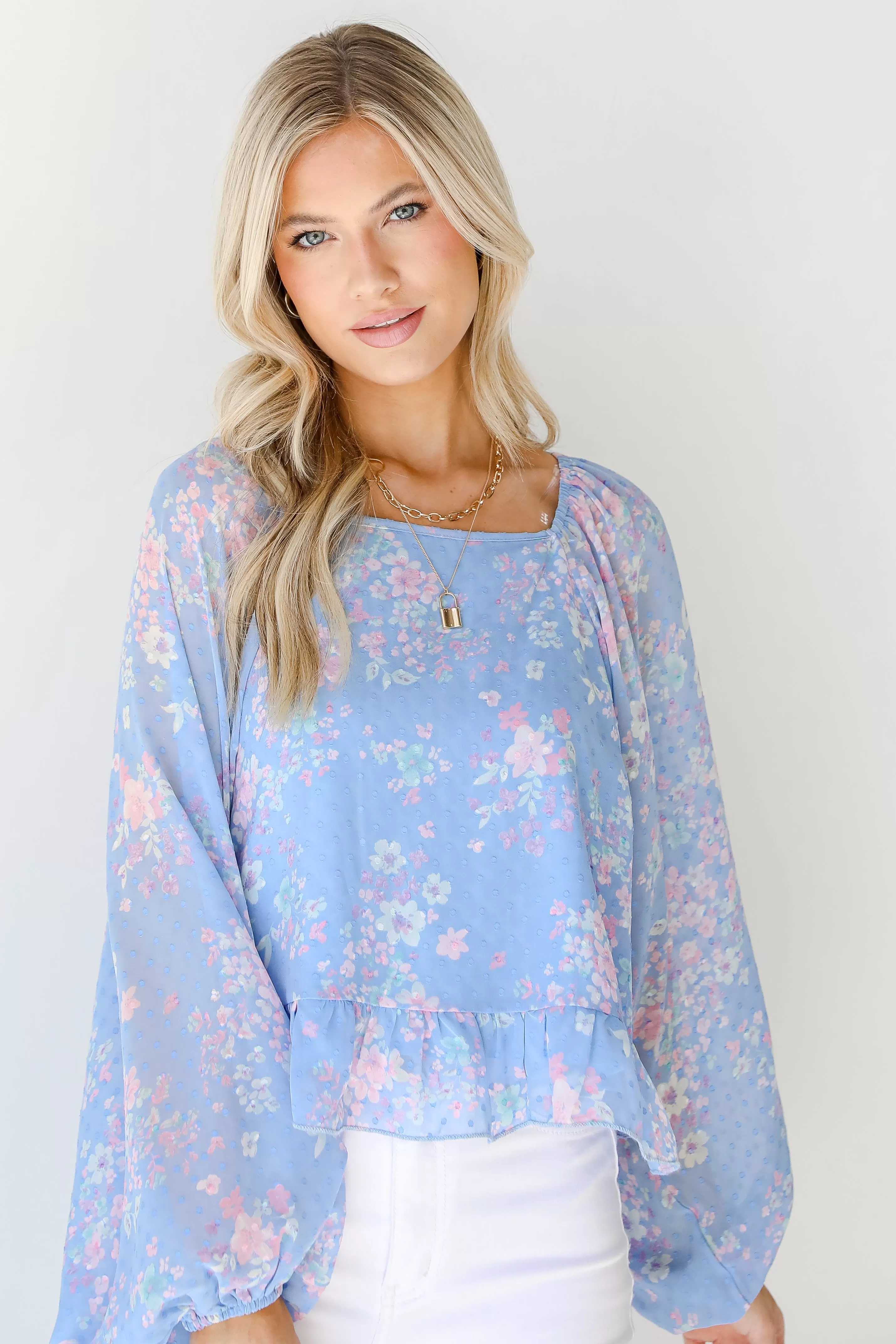 Boldly Blooming Floral Blouse