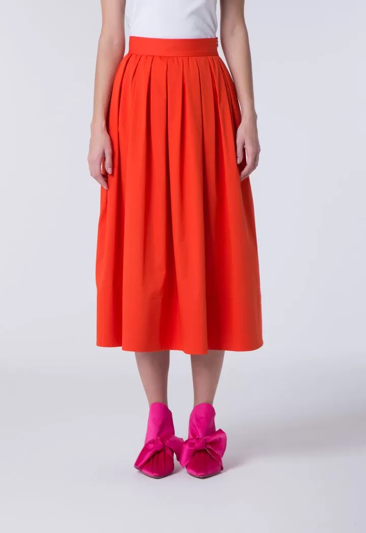 Box Pleated Skirt