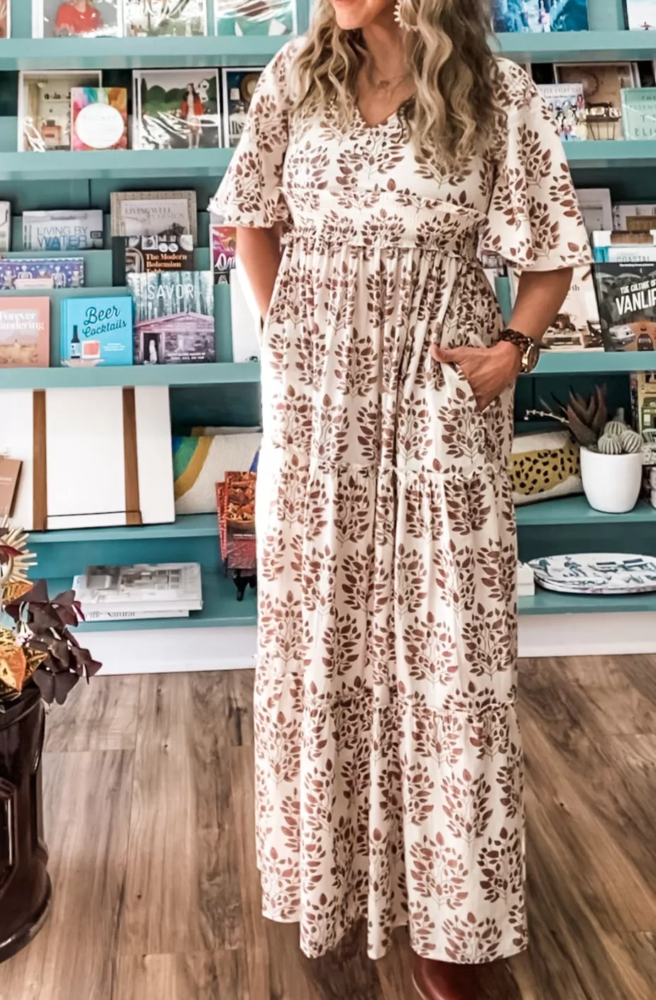 Bungalow Everson Maxi Dress - Augusta Print