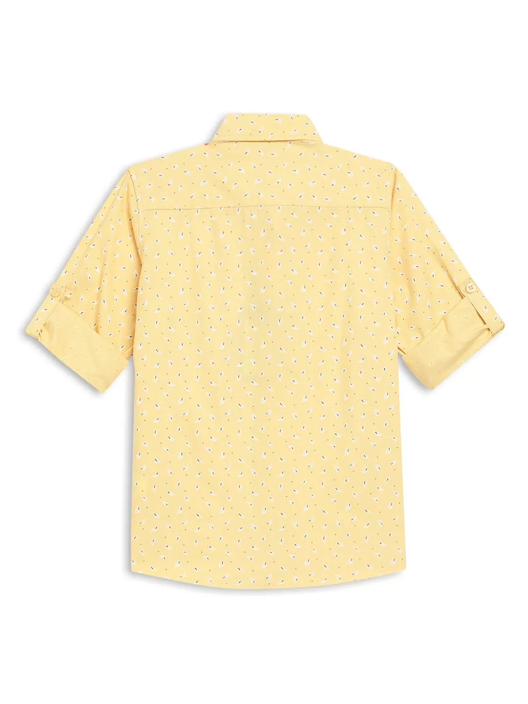 Cantabil Boys Mustard Casual Shirt