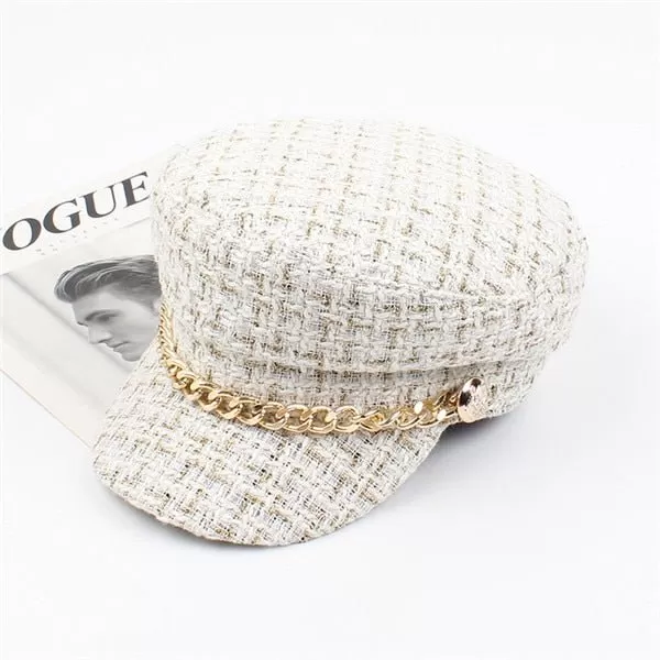 Cap Drag Aunt (White)