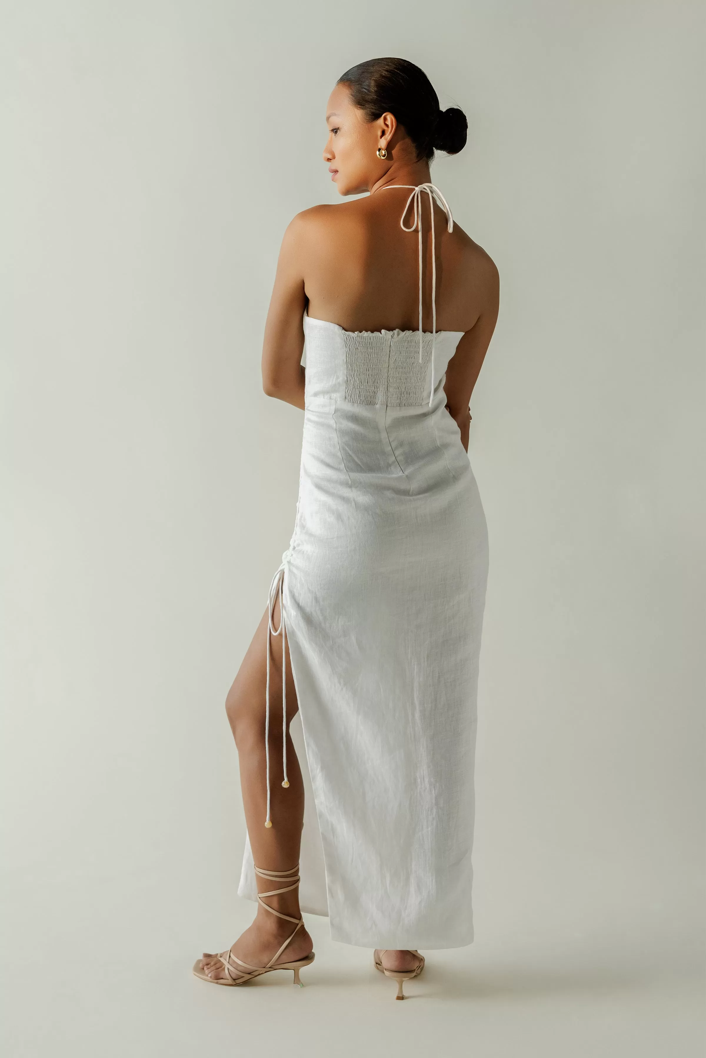 Carmen Dress - White