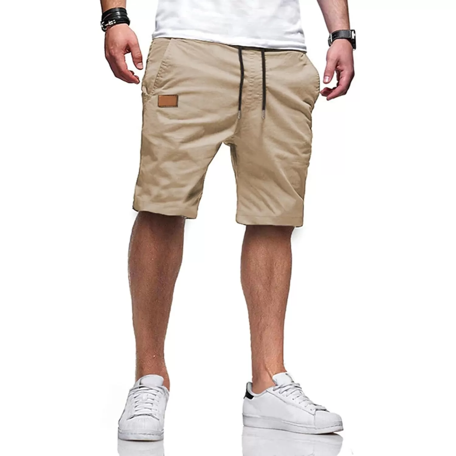 Casual Drawstring Summer Shorts