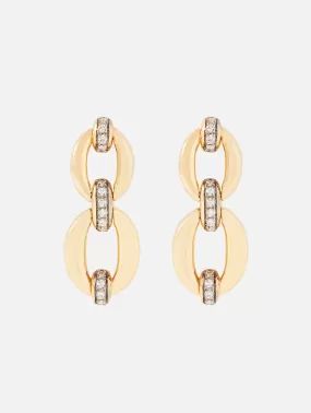 Catena Double Link Earring