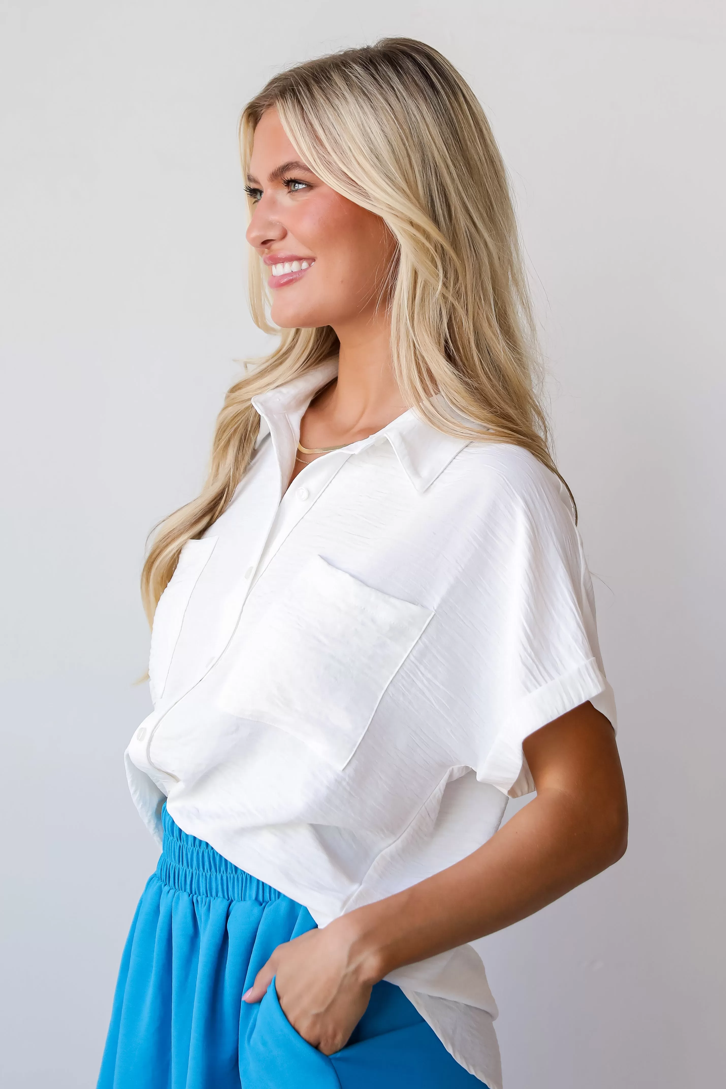 Charming Endeavors Blouse - DU DEAL