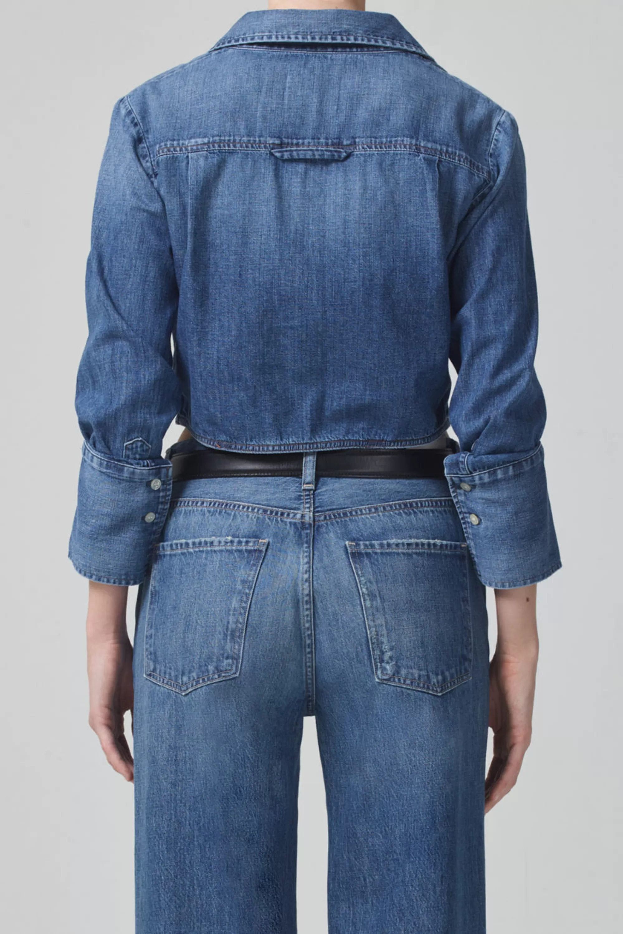 Citizens of Humanity Bea Crop Top Denim