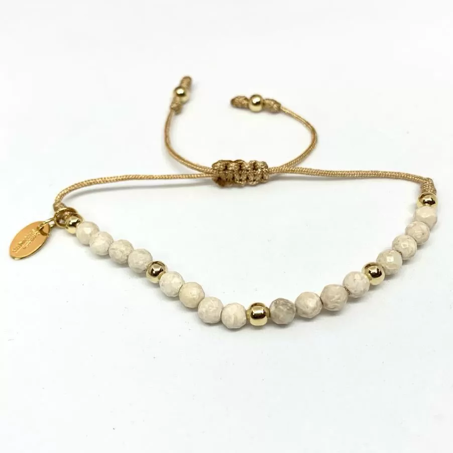 Creme Beige Strong Bracelet