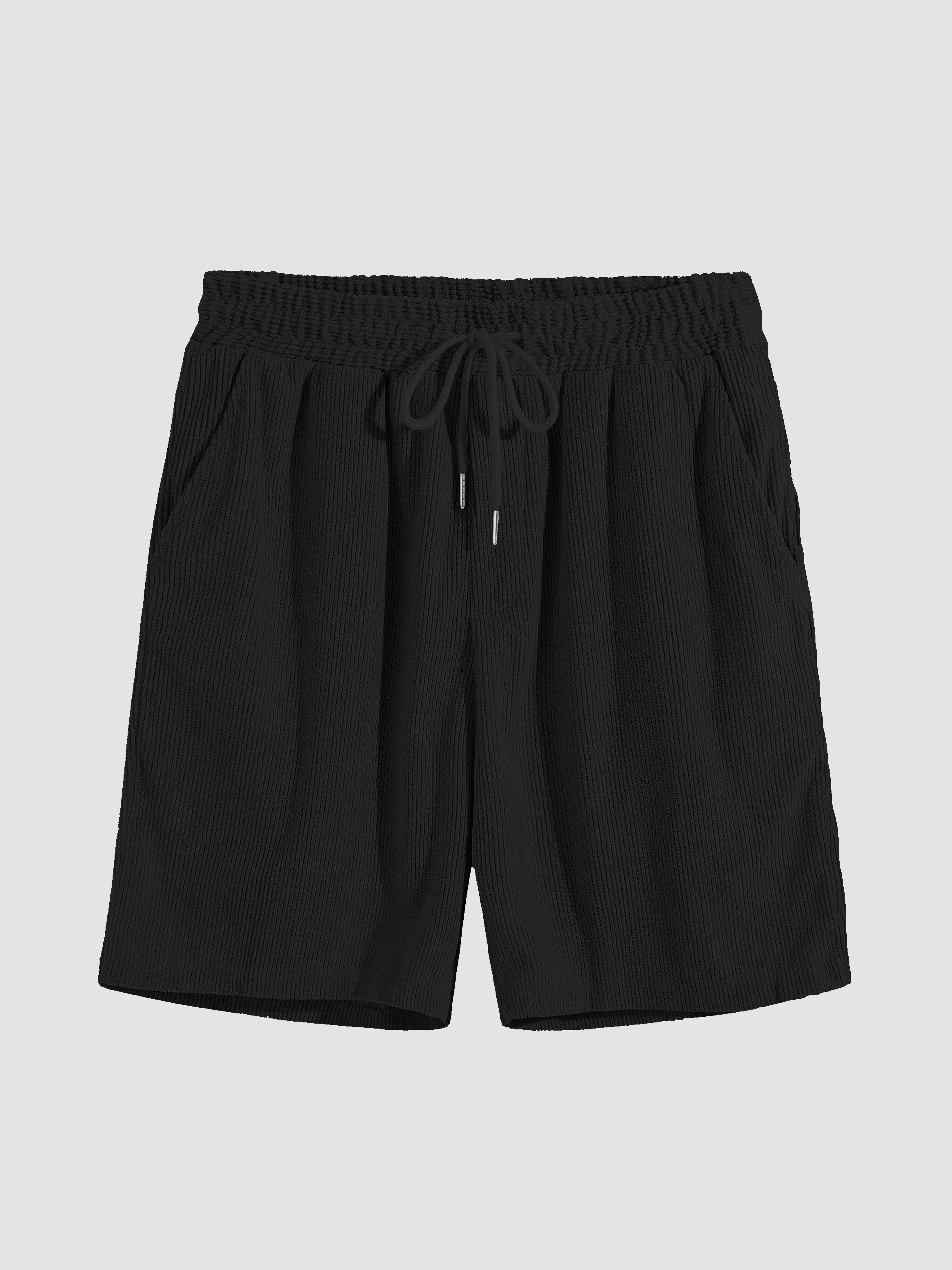 CRERI Corduroy Drawstring Shorts