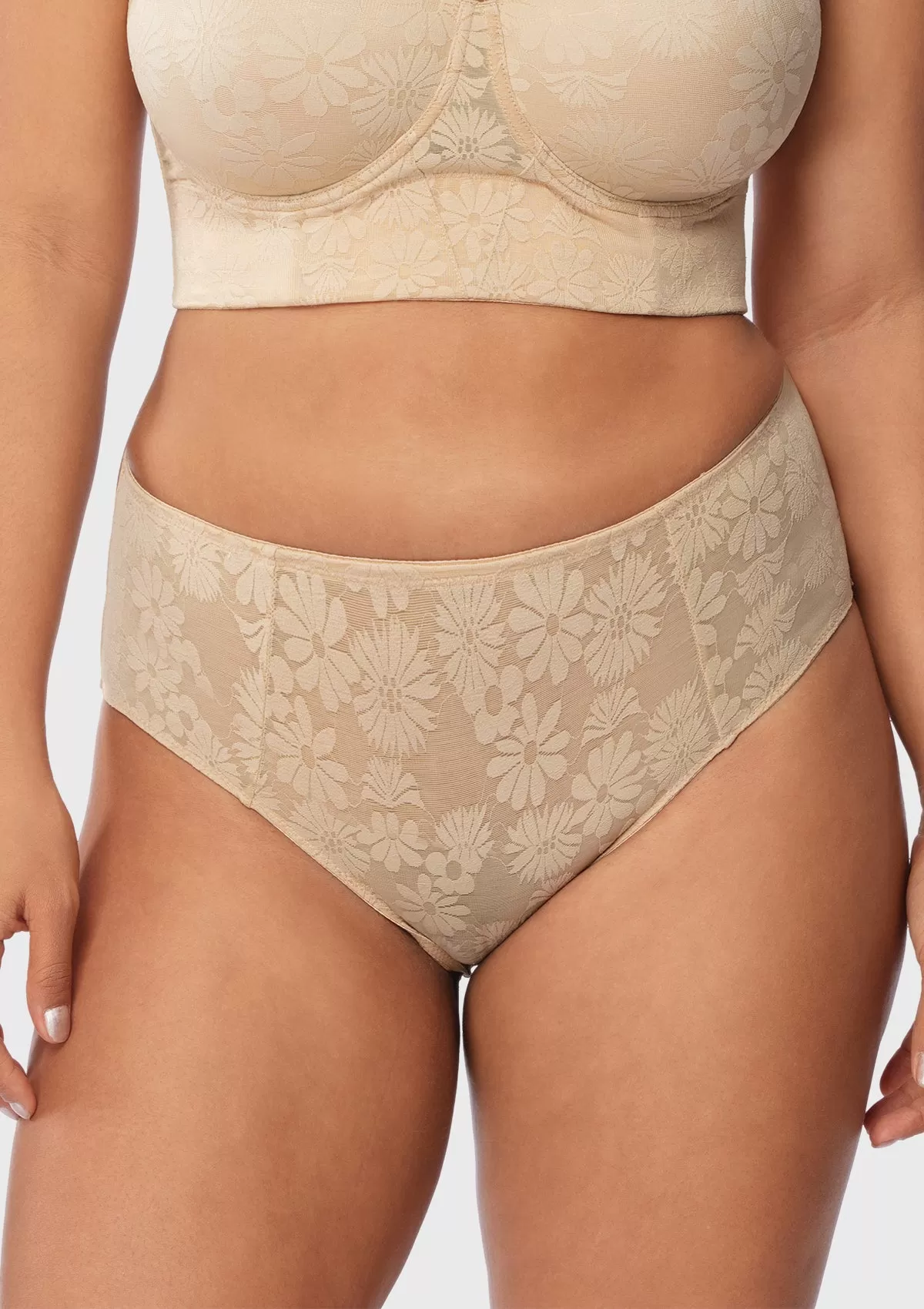 Daisy High-Rise Soft Comfort Lace Brief Underwear