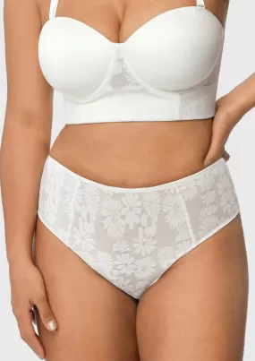 Daisy High-Rise Soft Comfort Lace Brief Underwear