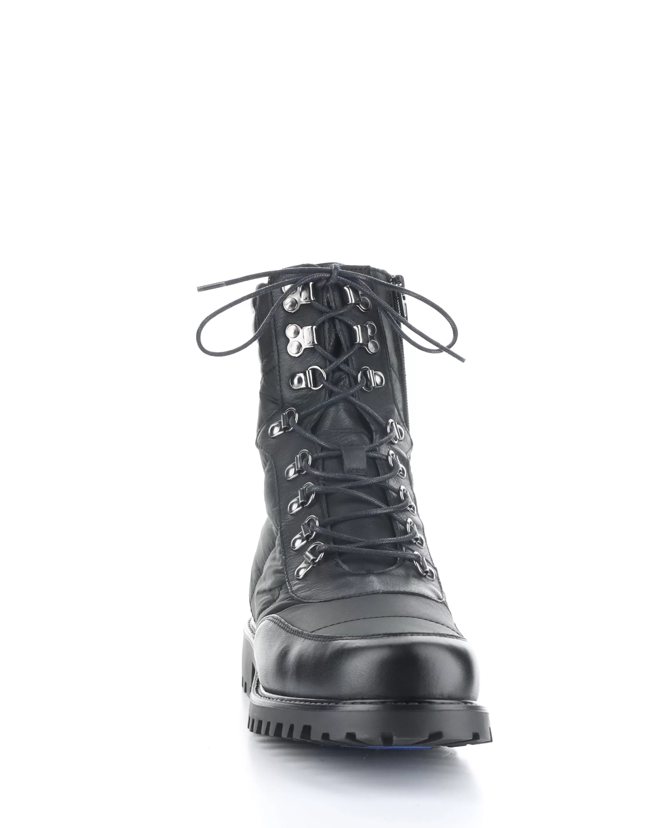 DARIO BLACK Round Toe Boots