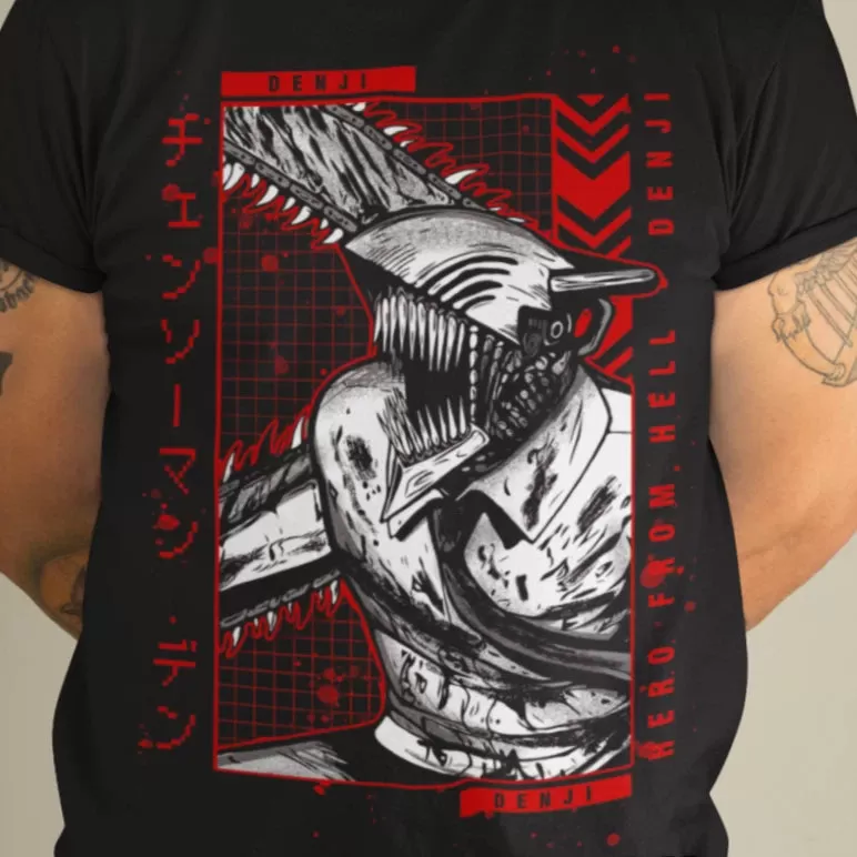 Denji Shirt Chainsaw Man